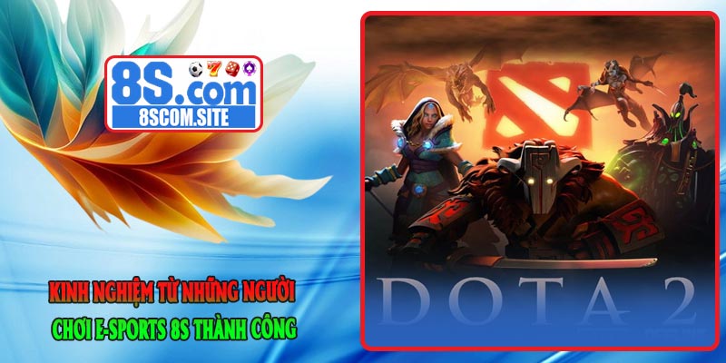 Kinh nghiệm từ những người chơi E-Sports 8S thành công